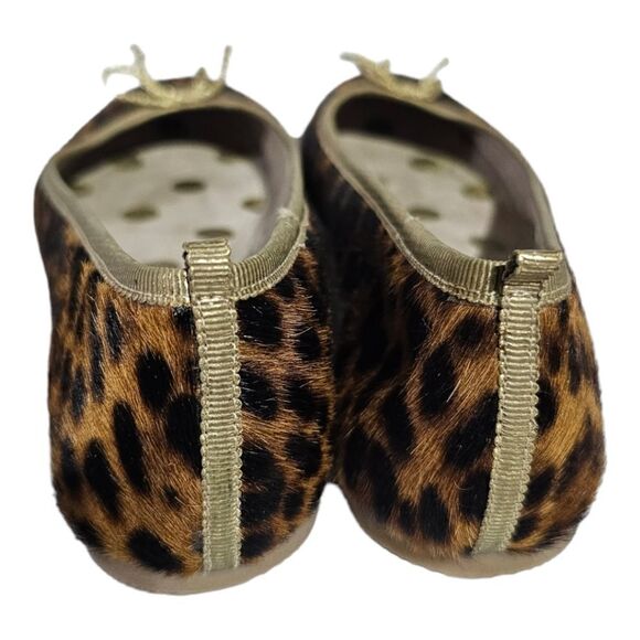 BODEN Ponyhair Cheetah Print Ballet Flats - Size 38 - Picture 4 of 7